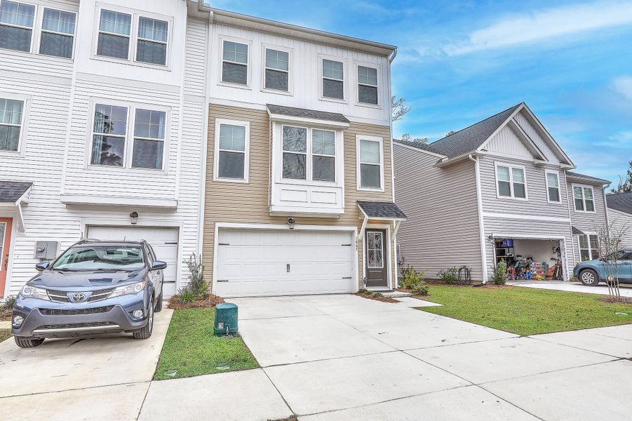 Front exterior of a new home in , Hanahan, SC, highlighting curb appeal (Image 22). Front exterior of a new home in , Hanahan, SC, highlighting curb appeal (Image 22).