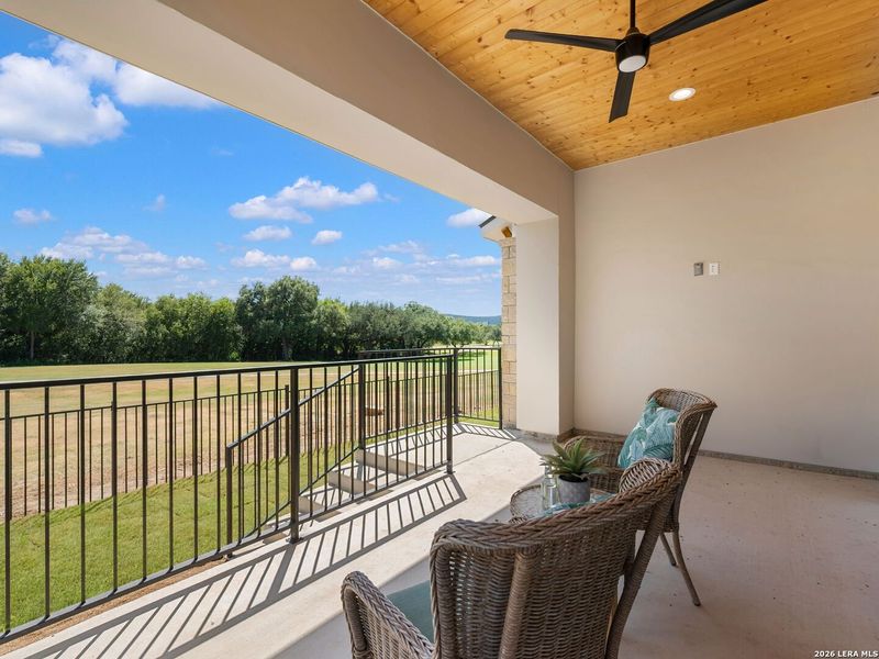 Exterior details and patio area of a home in , San Antonio (Image 2).