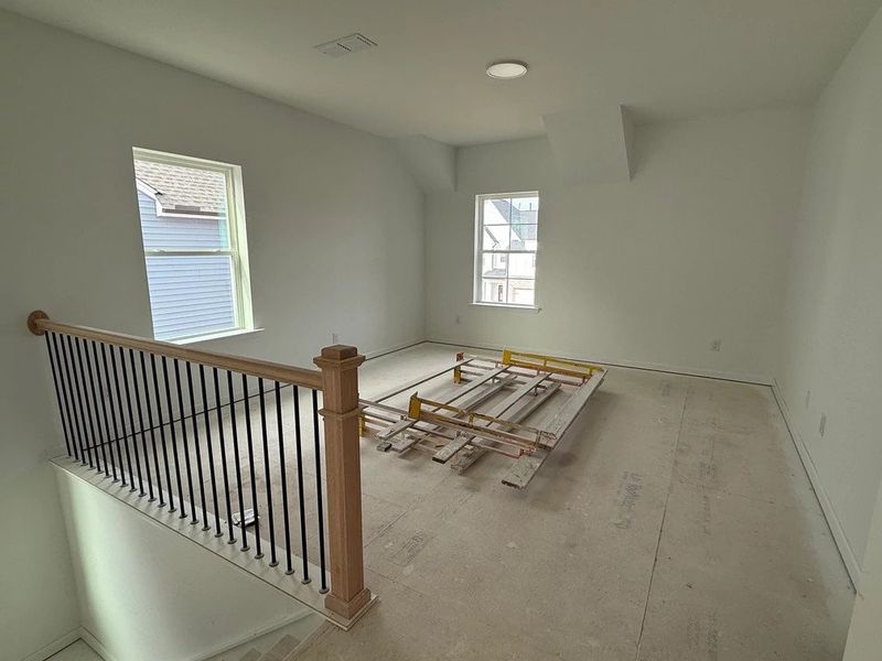 Loft featuring the AW Collection® Rosemary - Flexible living wrapped in warmth and wood.