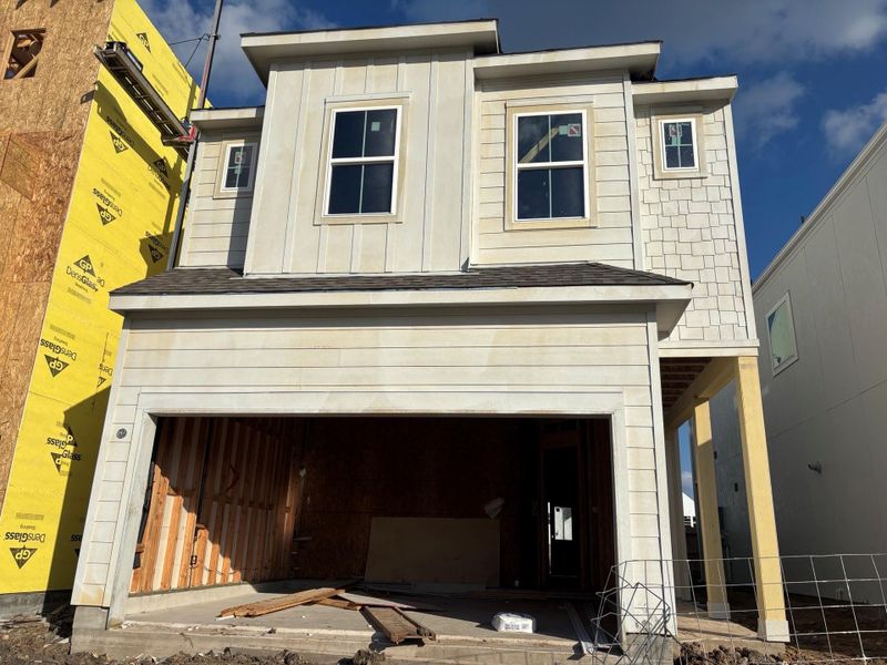 Three-story home with 3 bedrooms, 2.5 baths and 2 car garage