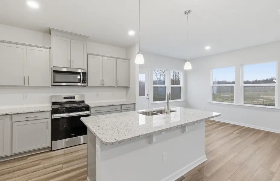 Furnished interior view inside a new home in McConnell Ridge, McLeansville (Image 6). Furnished interior view inside a new home in McConnell Ridge, McLeansville (Image 6).