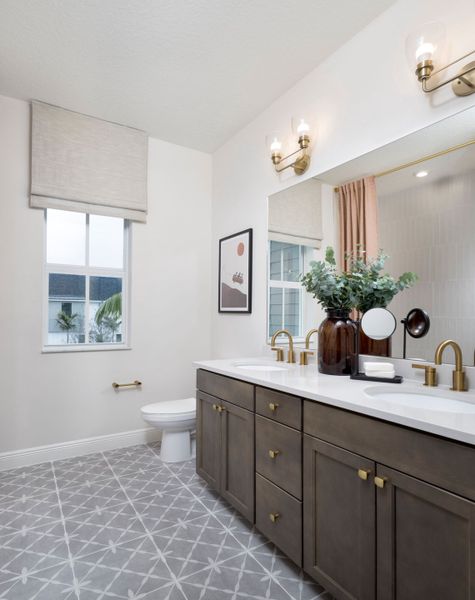 Representative furnished interior of a home built from the Shasta by Mattamy Homes in Newfield, Palm City (Image 12).