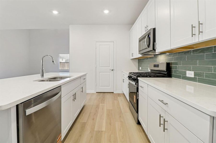 Furnished interior view inside a new home in , Farmersville (Image 6).