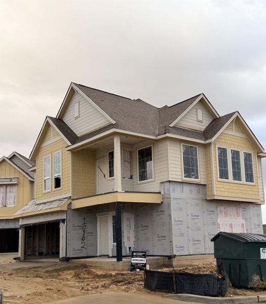 In-progress construction of a new home in Bridgeland, Cypress, TX (Image 29). In-progress construction of a new home in Bridgeland, Cypress, TX (Image 29).