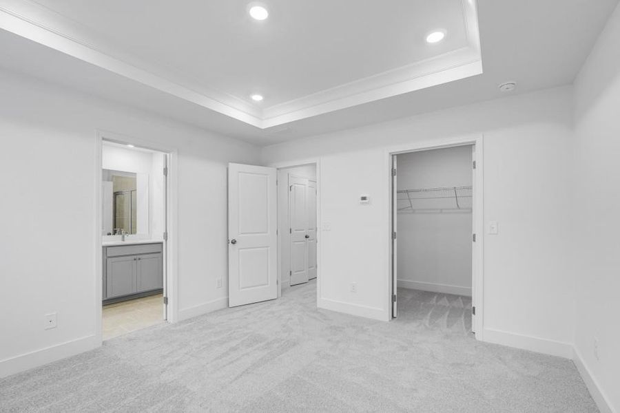 Spacious, unfurnished interior of a new home in Towns at Creekside, Doraville (Image 14).