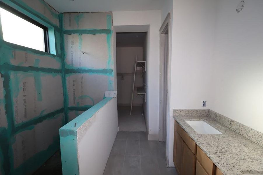 In-progress construction of a new home in , Porter, TX (Image 16).