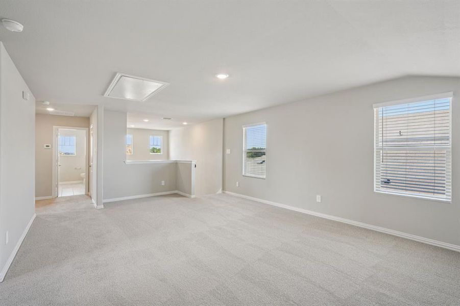 Photo is not of the actual home, but is an inspirational photo of builder’s model home and may depict options, furnishings, and/or decorator features that are not included.