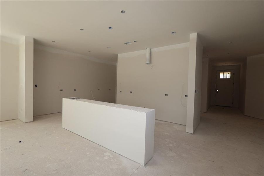 In-progress construction of a new home in Havencroft, Woodstock, GA (Image 14).