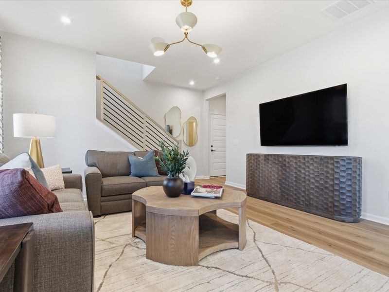 Representative furnished interior of a home built from the Cardinal by Tri Pointe Homes in Ellis Townes, Charlotte (Image 10). Representative furnished interior of a home built from the Cardinal by Tri Pointe Homes in Ellis Townes, Charlotte (Image 10).