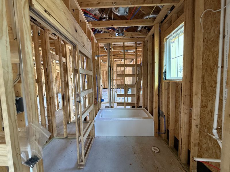 In-progress construction of a new home in Monarch Manor, Poolville, TX (Image 22).