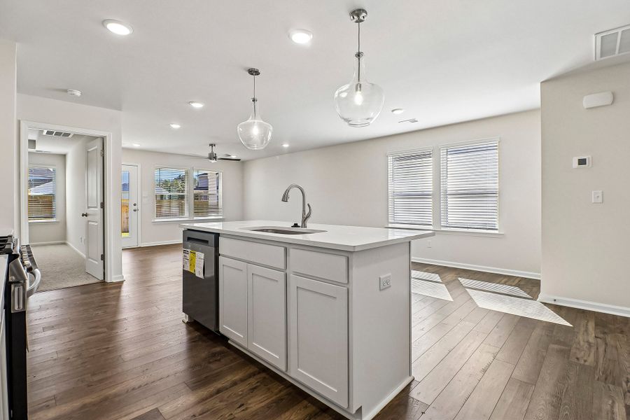 Furnished interior view inside a new home in Victorywoods Village, Columbia (Image 7).