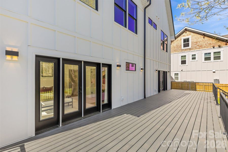 Exterior details and patio area of a home in , Charlotte (Image 24).