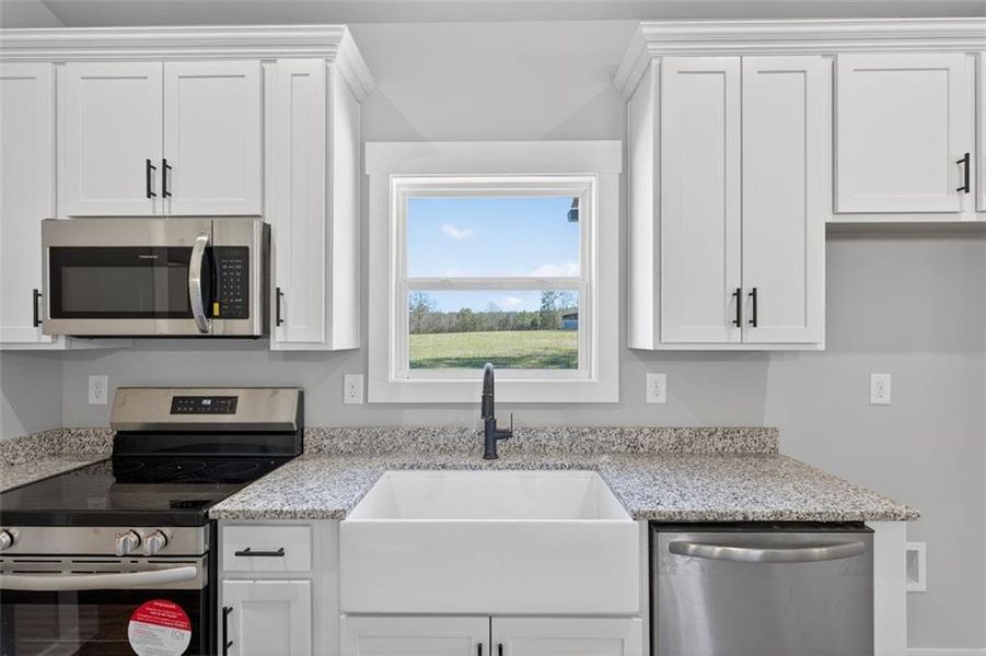 Furnished interior view inside a new home in , Buchanan (Image 9).