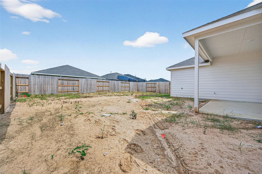 Exterior details and patio area of a home in Cypress Green, Hockley (Image 26). Exterior details and patio area of a home in Cypress Green, Hockley (Image 26).