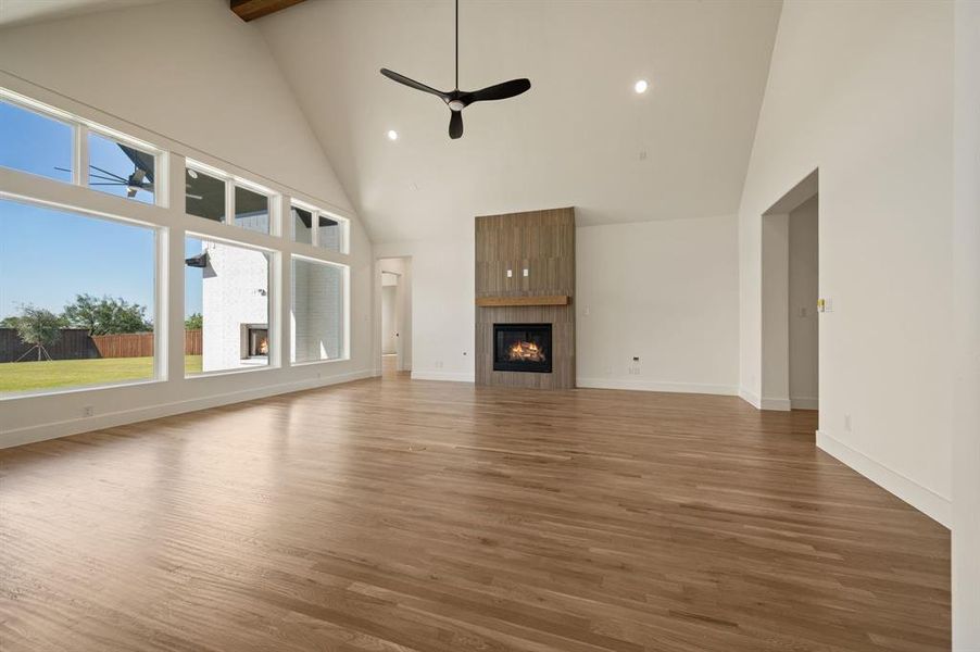 Spacious, unfurnished interior of a new home in NorthGlen, Haslet (Image 35). Spacious, unfurnished interior of a new home in NorthGlen, Haslet (Image 35).