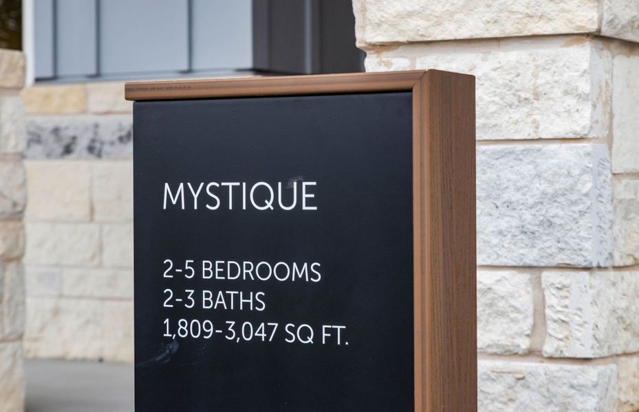 Representative exterior details of a home built from the Mystique by Del Webb in Del Webb Austin at Lost Pines, Bastrop (Image 43).