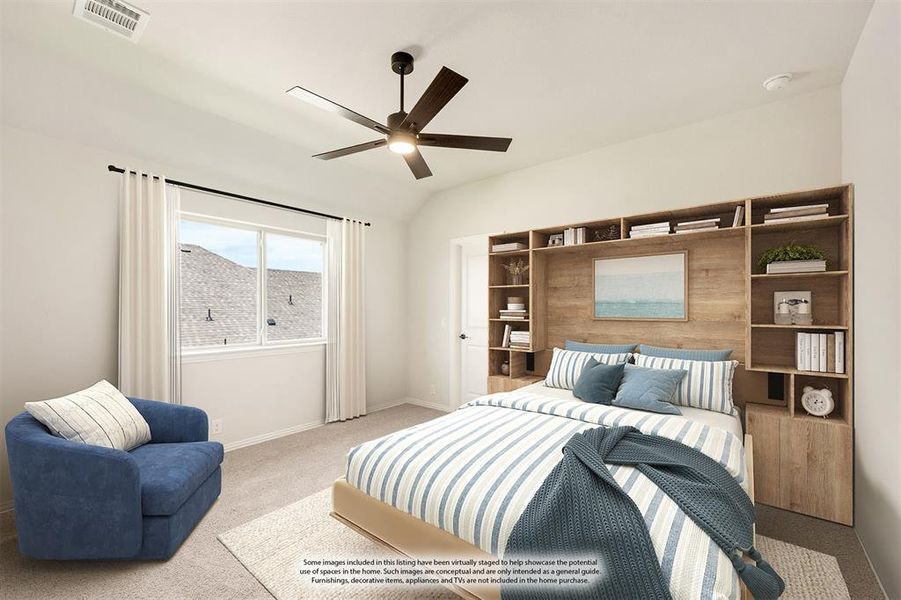 Furnished interior view inside a new home in Trees Farm, DeSoto (Image 26). Furnished interior view inside a new home in Trees Farm, DeSoto (Image 26).