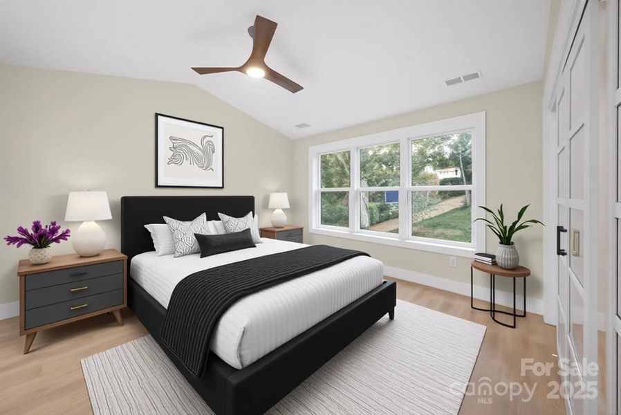 Furnished interior view inside a new home in , Asheville (Image 17).