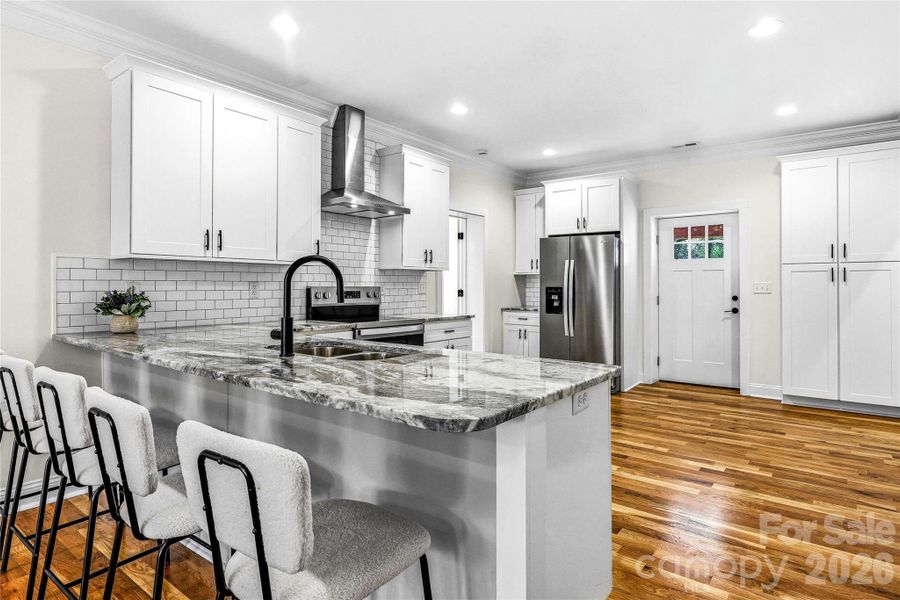 Furnished interior view inside a new home in , Hendersonville (Image 4).