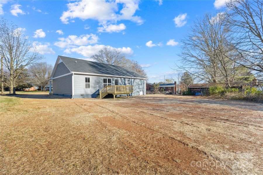 Exterior details and patio area of a home in , Statesville (Image 21).