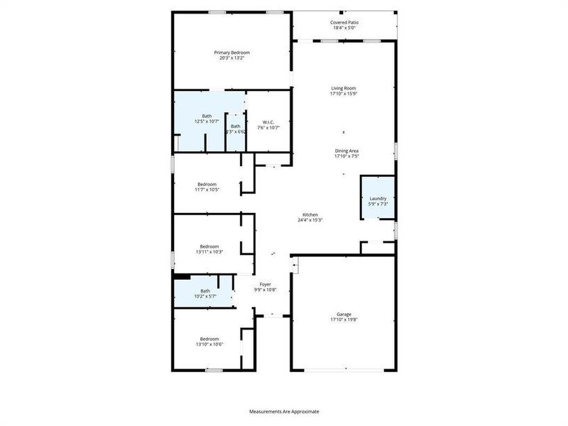 View of room layout