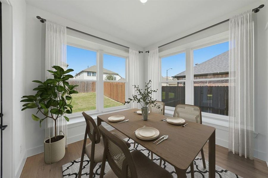 Furnished interior view inside a new home in Tavolo Park, Fort Worth (Image 8).