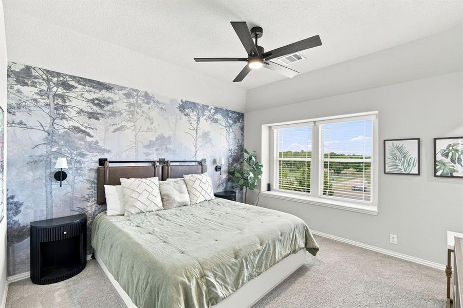 Furnished interior view inside a new home in , Midlothian (Image 12). Furnished interior view inside a new home in , Midlothian (Image 12).