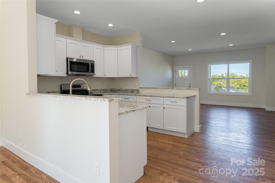 Furnished interior view inside a new home in , Asheville (Image 10). Furnished interior view inside a new home in , Asheville (Image 10).