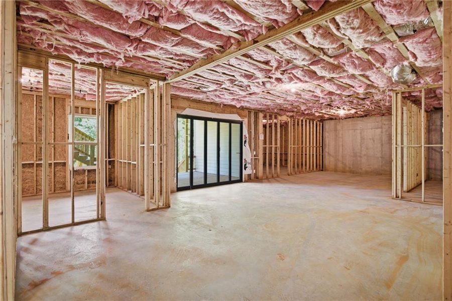 In-progress construction of a new home in , Powder Springs, GA (Image 57).