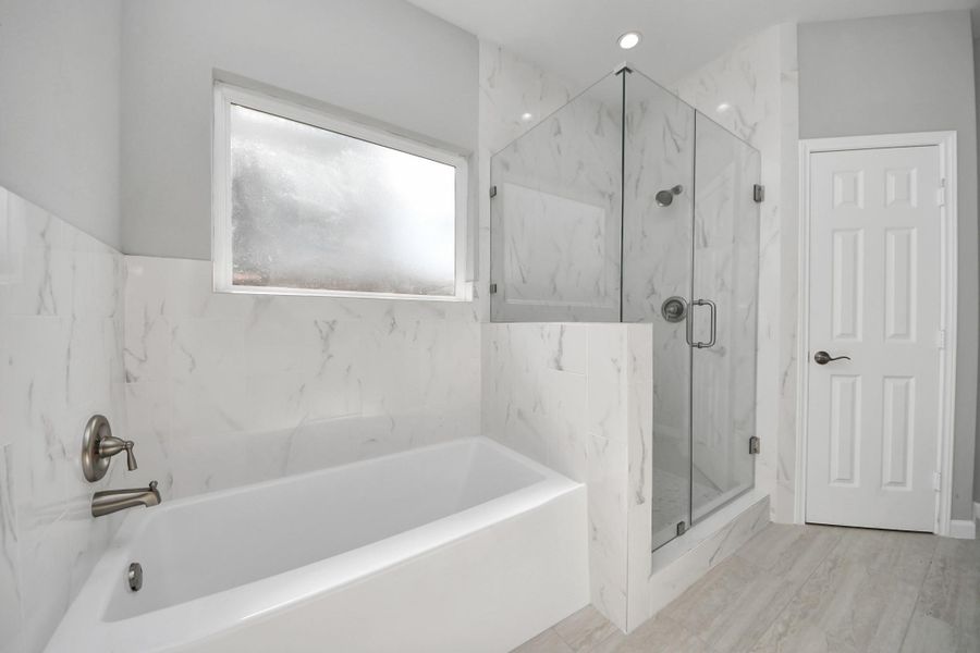 Furnished interior view inside a new home in , Houston (Image 12).