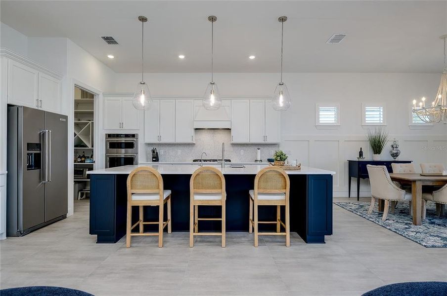 Furnished interior view inside a new home in , Englewood (Image 60).