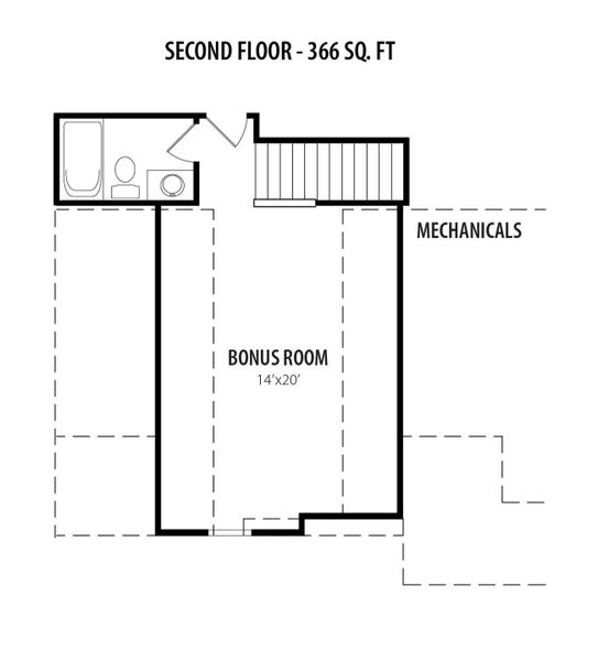 2D floor plan layout for the Hogan by RiverWILD Homes in Maggie Way, Wendell, NC (Image 34). 2D floor plan layout for the Hogan by RiverWILD Homes in Maggie Way, Wendell, NC (Image 34).