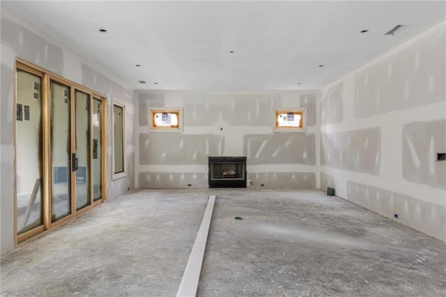 In-progress construction of a new home in , Atlanta, GA (Image 16).