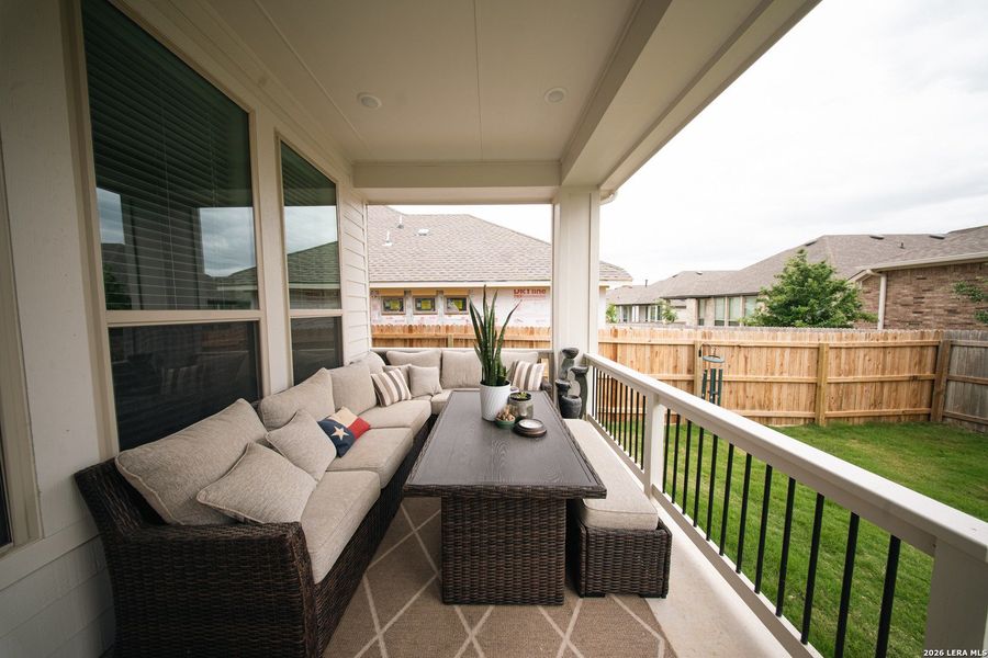 Exterior details and patio area of a home in Davis Ranch, San Antonio (Image 23). Exterior details and patio area of a home in Davis Ranch, San Antonio (Image 23).