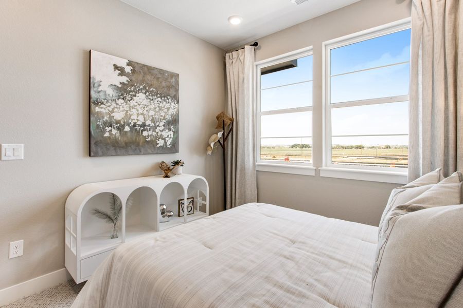 Representative furnished interior of a home built from the The Torin by Tri Pointe Homes in Cordovan, Firestone (Image 29). Representative furnished interior of a home built from the The Torin by Tri Pointe Homes in Cordovan, Firestone (Image 29).
