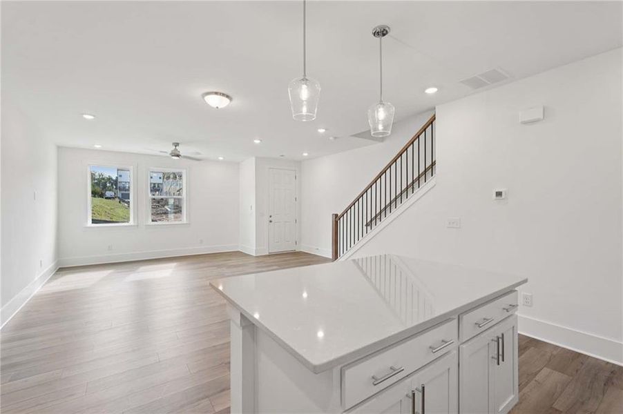 Furnished interior view inside a new home in Park Vue, Atlanta (Image 9).