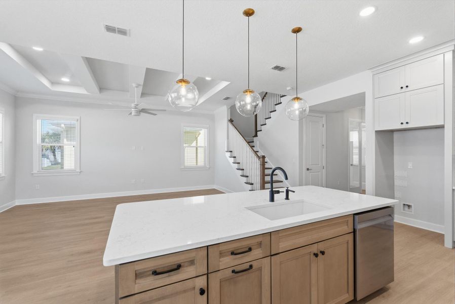 Representative furnished interior of a home built from the Bayview by SeaGate Homes in Beachview Cove, Ormond Beach (Image 19).