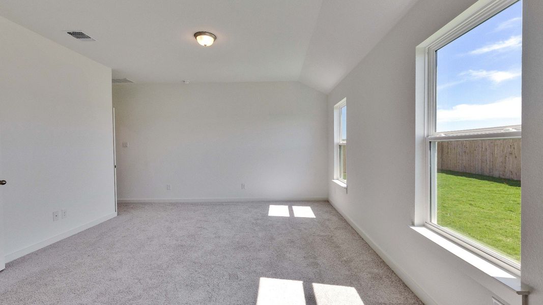 Furnished interior view inside a new home in Hunters Glen, Jarrell (Image 12).