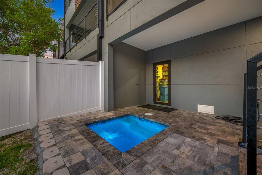 Exterior details and patio area of a home in , Indian Rocks Beach (Image 32).