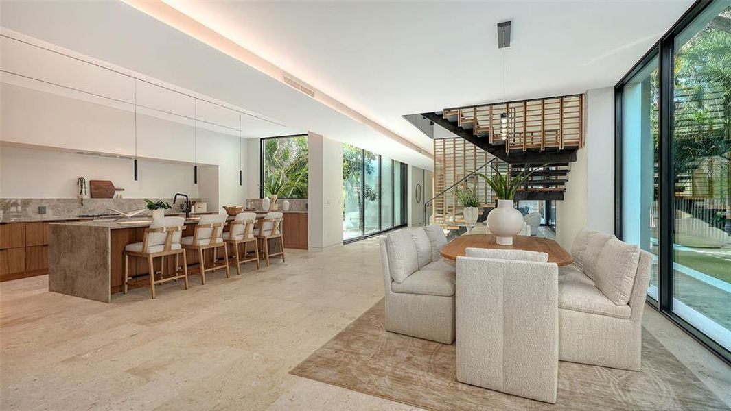 Furnished interior view inside a new home in , Sarasota (Image 48). Furnished interior view inside a new home in , Sarasota (Image 48).