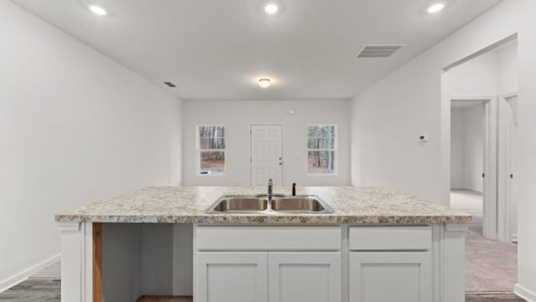 Representative furnished interior of a home built from the Elmsworth by Piedmont Residential in Clemit Harris Place, Newnan (Image 4).
