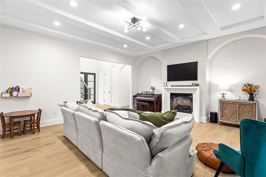 Furnished interior view inside a new home in , Hoschton (Image 33). Furnished interior view inside a new home in , Hoschton (Image 33).