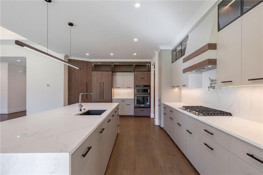 Furnished interior view inside a new home in , Sugar Hill (Image 41).