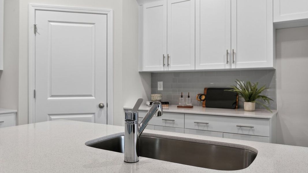 Close-up of interior finishes inside a home in The Townes at Anderson Farm, Wendell (Image 16).