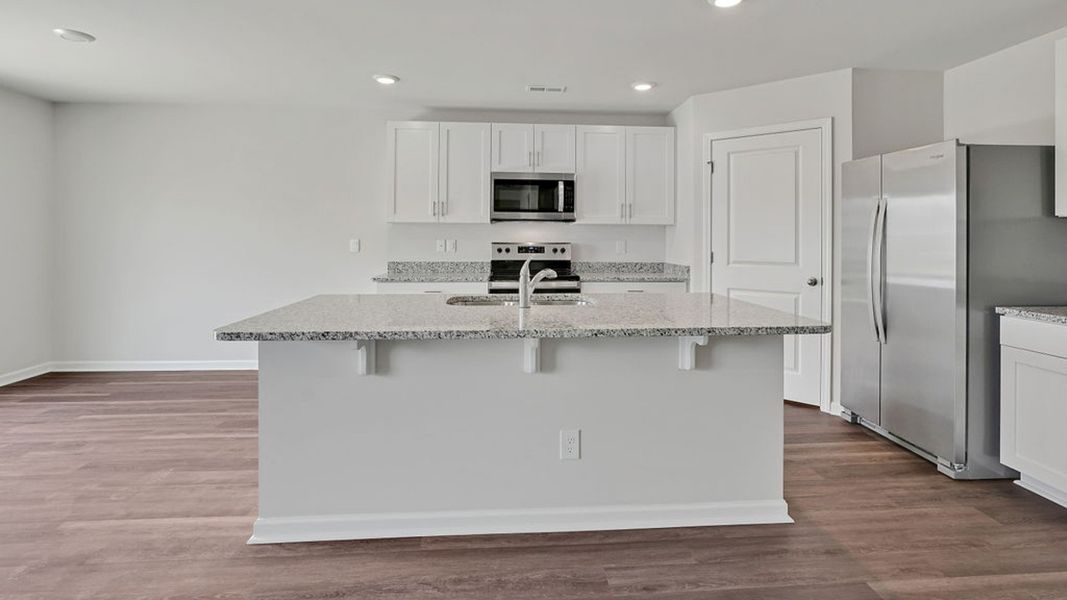 Representative furnished interior of a home built from the HAYDEN by D.R. Horton in Patriot Pointe at Towne Pointe, Jacksonville (Image 6). Representative furnished interior of a home built from the HAYDEN by D.R. Horton in Patriot Pointe at Towne Pointe, Jacksonville (Image 6).
