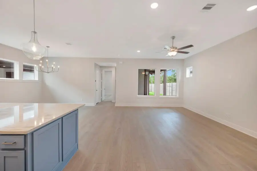 Spacious, unfurnished interior of a new home in Two Step Farm - Landmark Row Collection, Montgomery (Image 25).