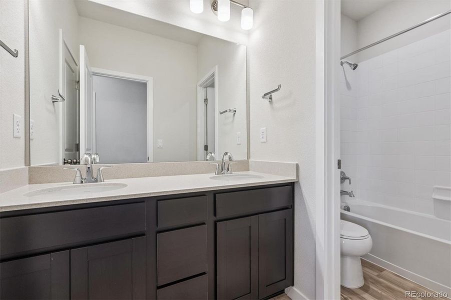 Furnished interior view inside a new home in Floret Collection at Parkdale Commons, Lafayette (Image 9).