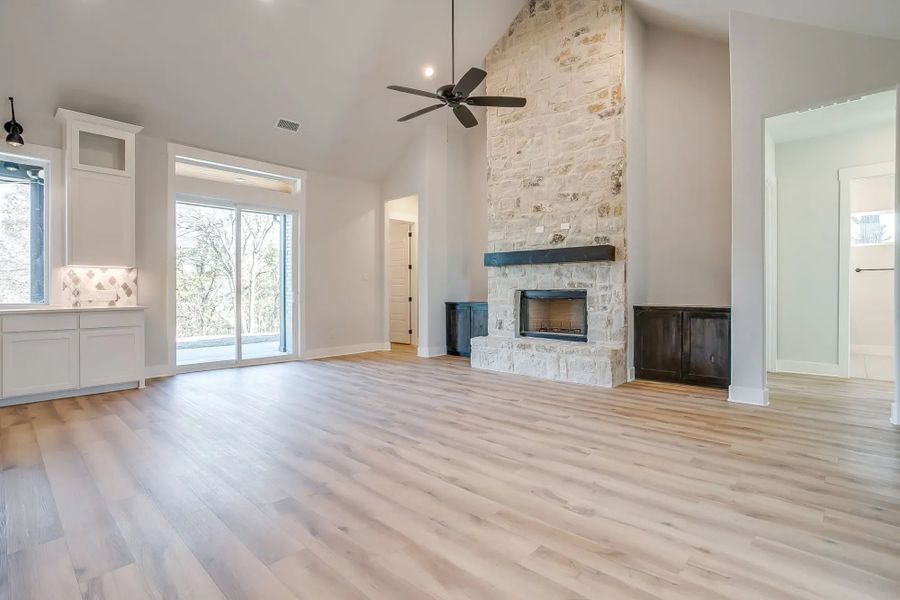 Representative unfurnished interior of a home built from the The Colin by Elmwood Custom Homes in Matthews Farm, Venus (Image 51). Representative unfurnished interior of a home built from the The Colin by Elmwood Custom Homes in Matthews Farm, Venus (Image 51).