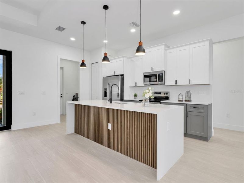 Furnished interior view inside a new home in , Cape Coral (Image 12).