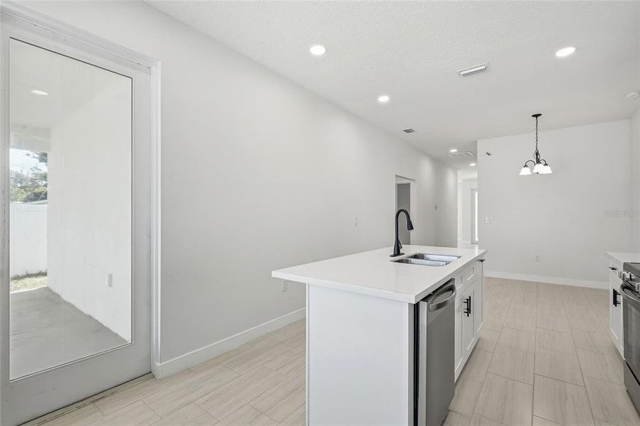 Furnished interior view inside a new home in , Tampa (Image 6). Furnished interior view inside a new home in , Tampa (Image 6).